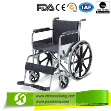 Professioneller Service Standard Größe Rollstuhl mit fester Fußstütze